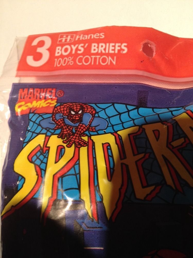 Spiderman Boys' Briefs 1996 Hanes