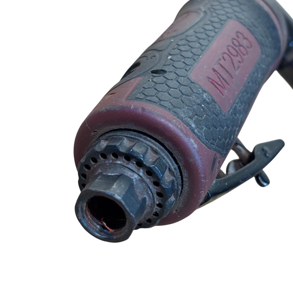 Matco Tools MT2983 Red & Black 1/4" Pneumatic Right Angle Die Grinder