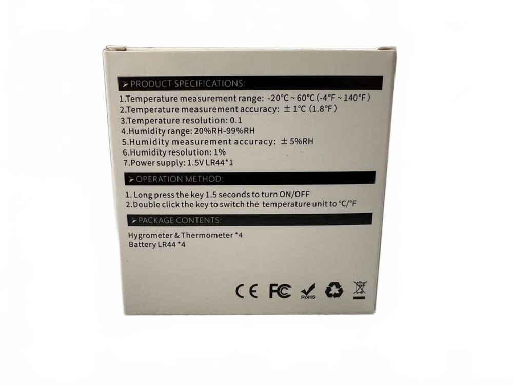 Generic Thermo-Hygrometer Digital Temperature and Humidity Meter