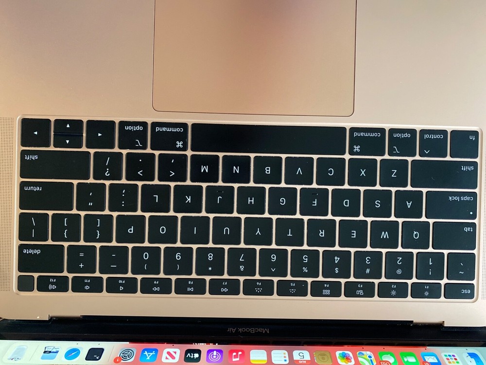 macbook air rose gold 2019