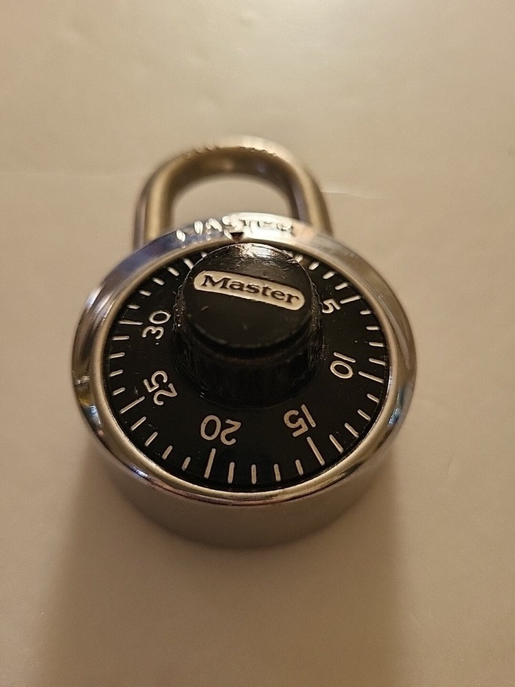 Master Combination Lock No Combination