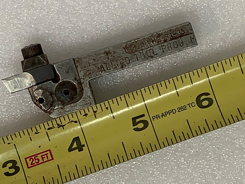 ALLIED TOOL Mini Carbide Bit Tool Holder -With .050” Solid Carbide Bit