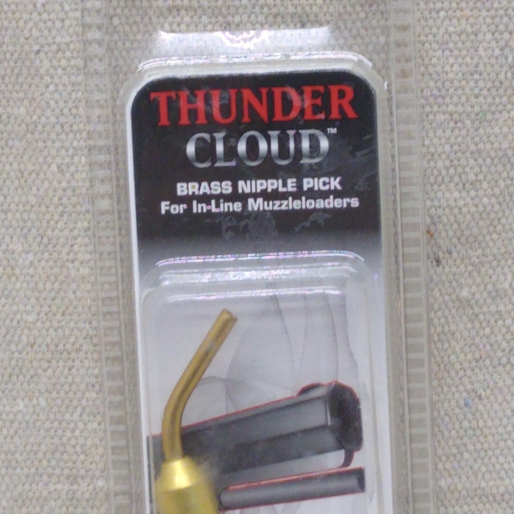 Thunder Cloud Muzzleloader Brass Nipple Pick, 87119A Deer Hunting & Shooting