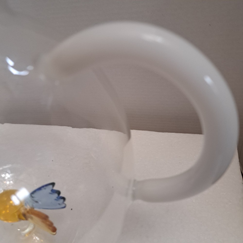 Clear Glass Fishbowl Pitcher With Goldfish Inside