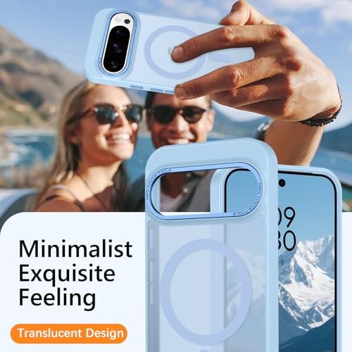 Magnetic for Google Pixel 10 Case/Pixel 10 Google Pixel 10/10 Pro Light Blue