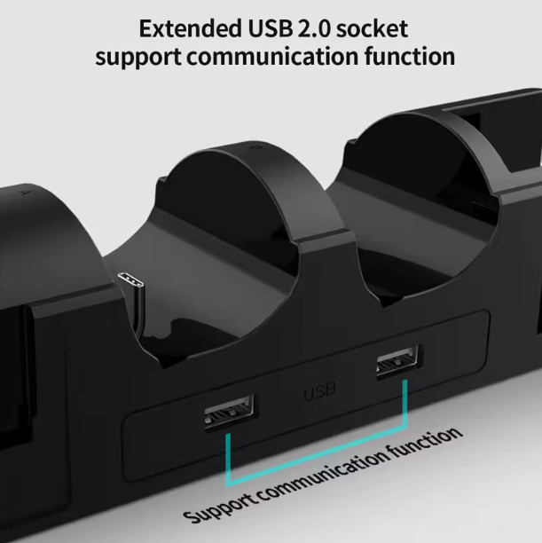 Nintendo Switch Charging Station for Nintendo Switch Joy Cons & Pro Controllers