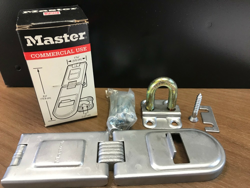 Master Lock High Security SINGLE HINGE 6-1/4"
