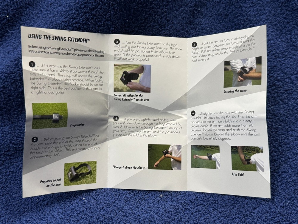 SWING EXTENDER GOLF SWING TRAINING AID (T-577) - NEW IN BOX!
