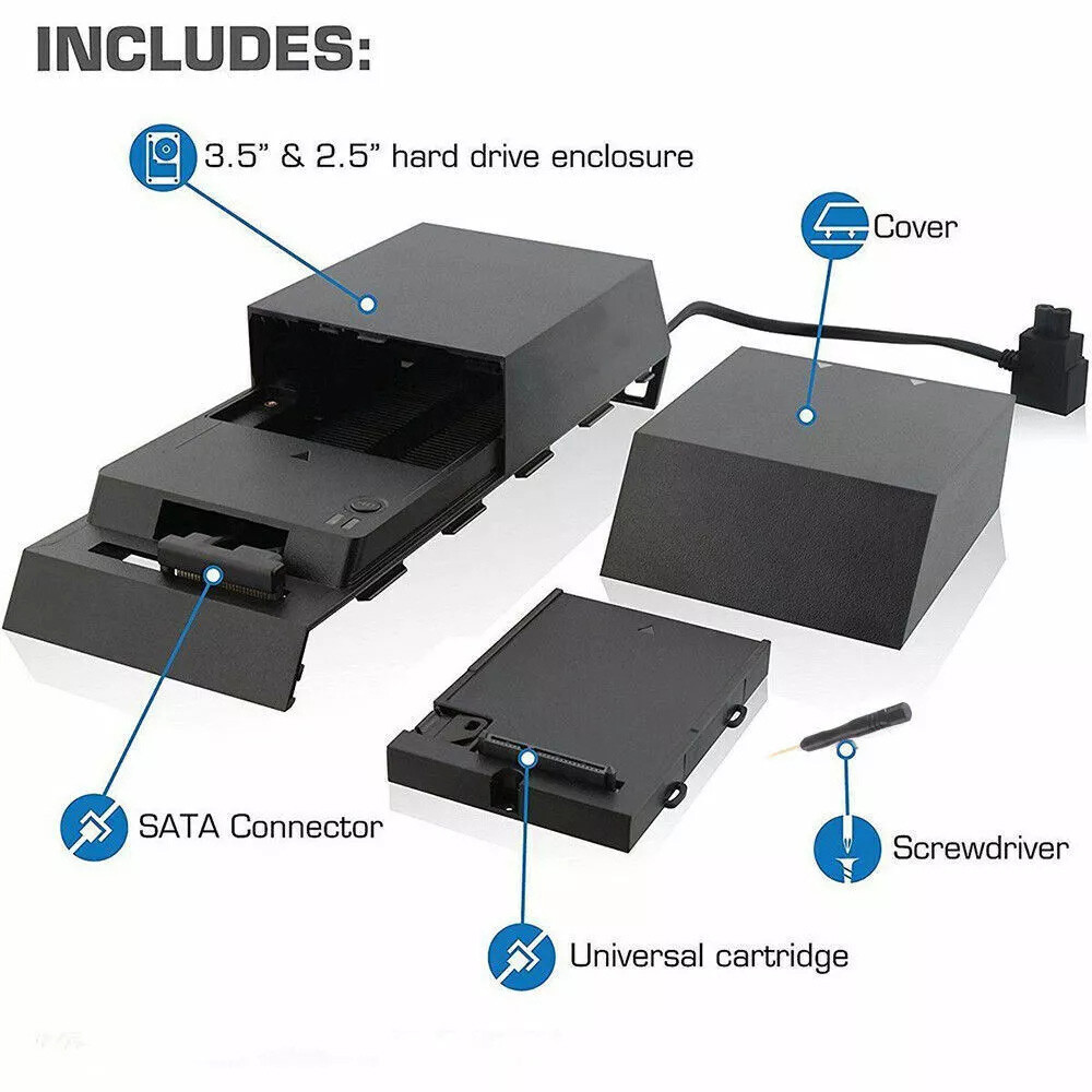 3.5" 6TB Hard Drive External Box For Internal Memory Extra Storage Data Bank NEW