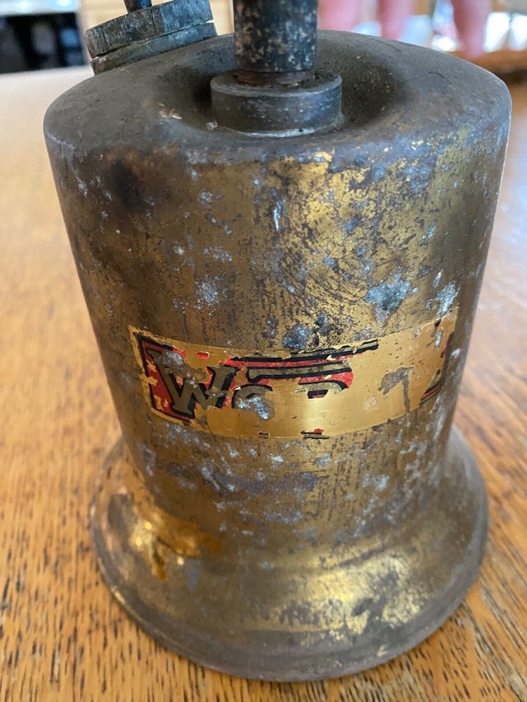 Antique Vintage Brass Blow Torch