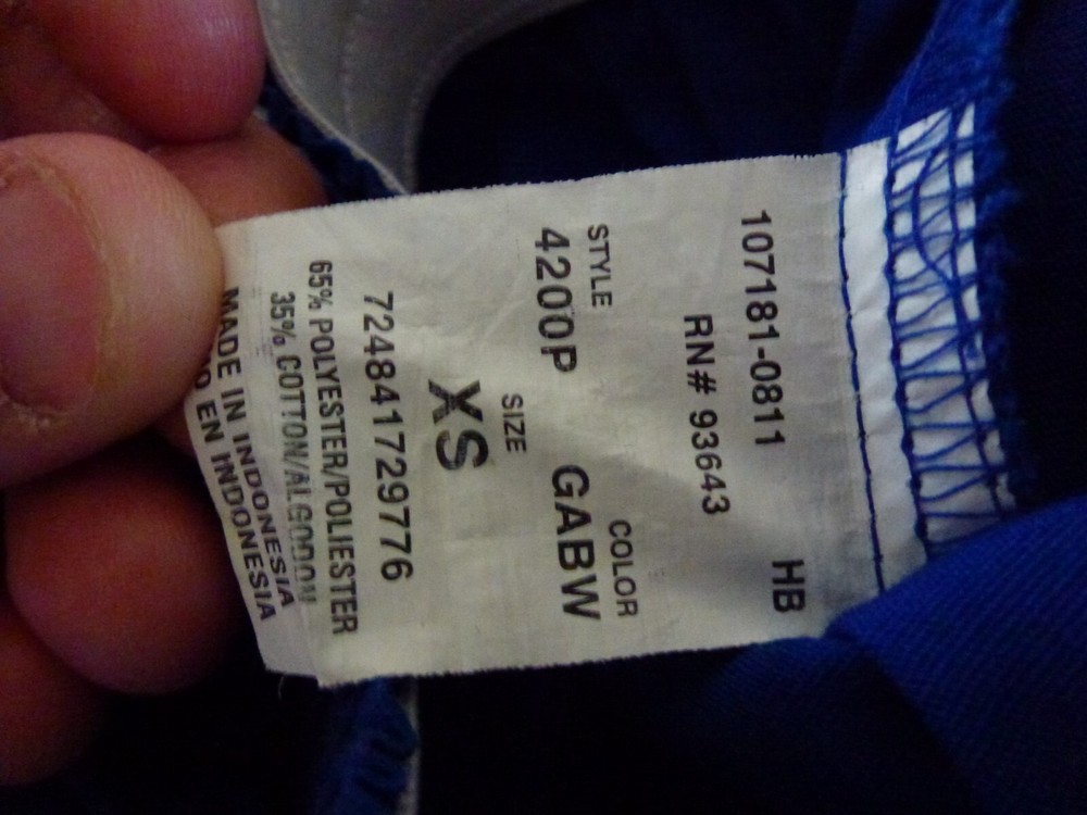 Scrub Set Woman Blue top and Bottom