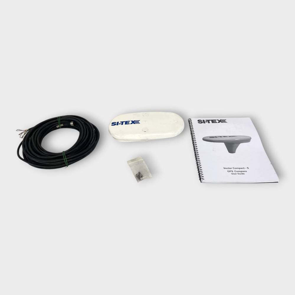 SI-TEX - V104s - Vector Compact GPS Compass - Tested Good - Comes with Cable!