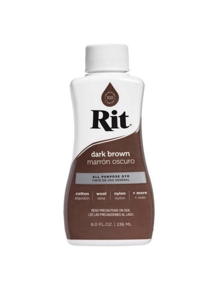 Rit All-Purpose Liquid Dye, Dark Brown