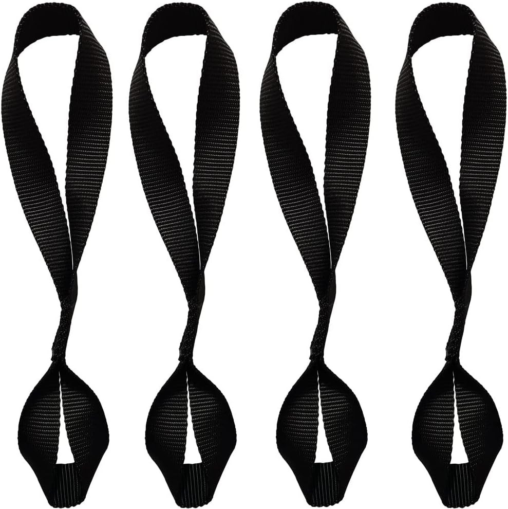 Shinecailife Soft Loop Tie Down Straps,Heavy Duty,for Motorcycle Handlebar,Tr