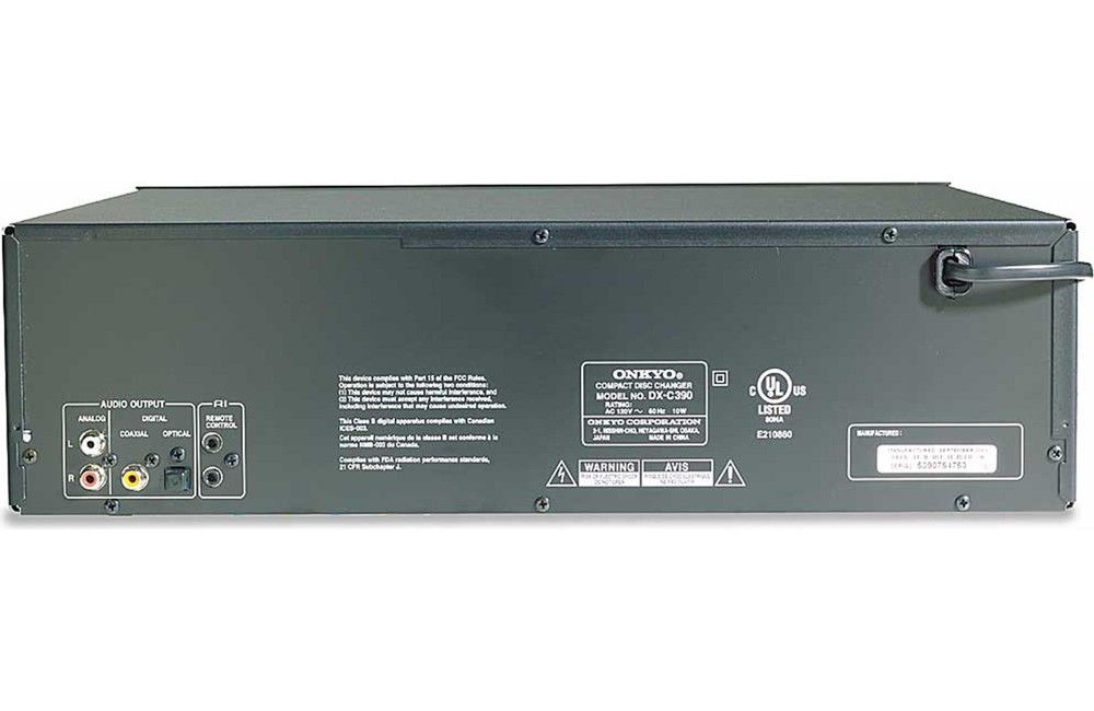 Onkyo DX-C390 6 Disk CD Player