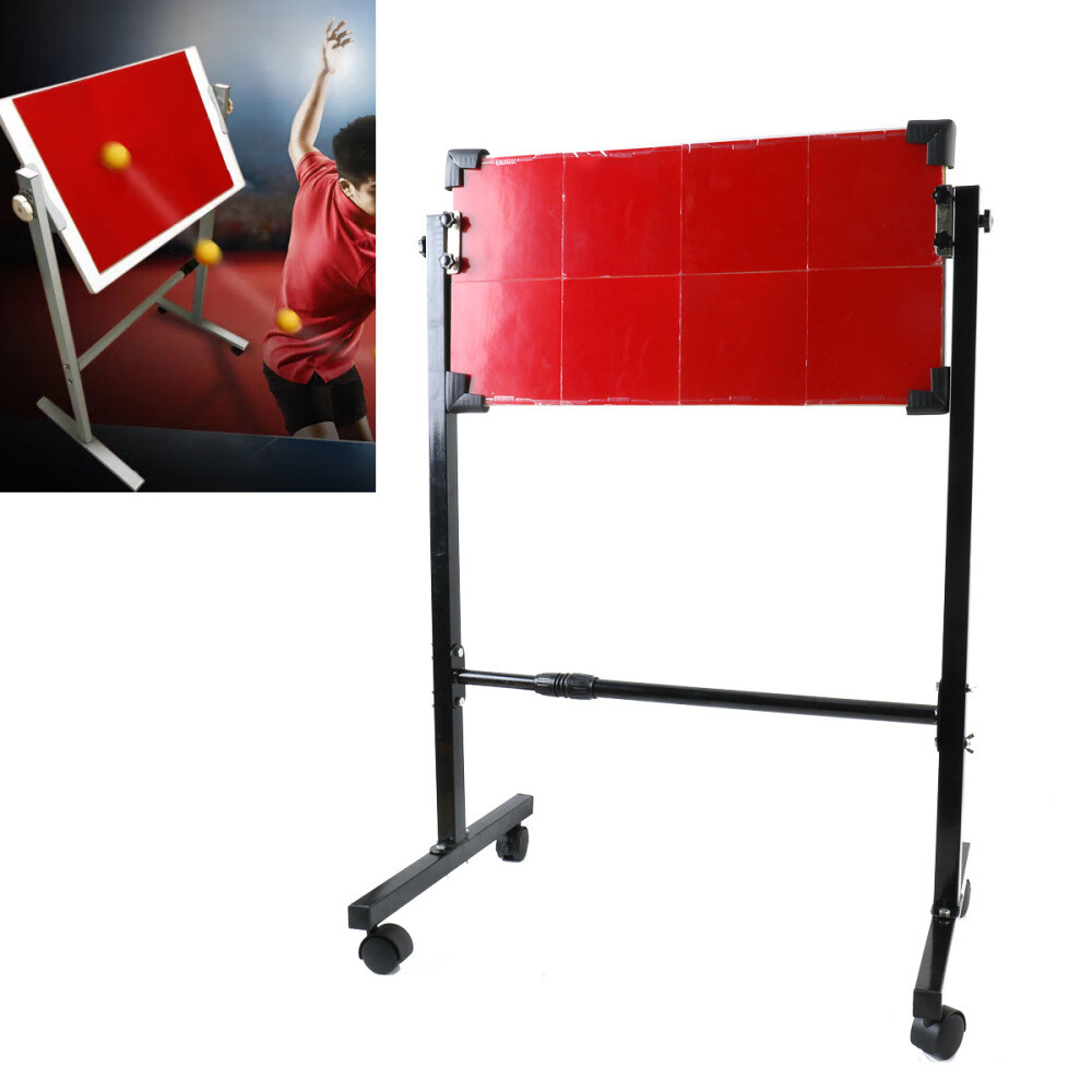 Table Tennis Return Board Ping Pong Rebound Board Single Self-study with Tripod