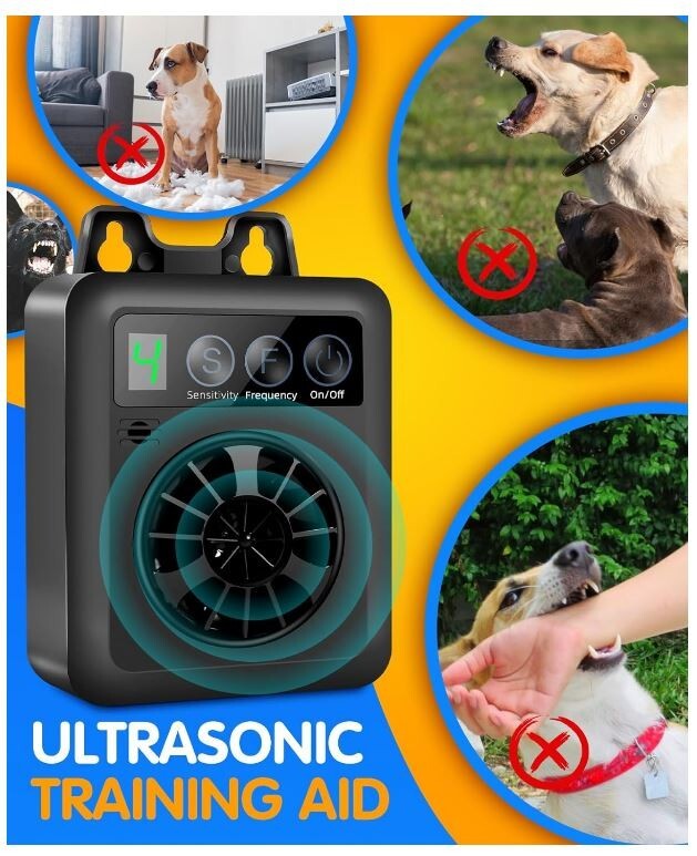 Anti Barking Device, Rechargeable Dog Barking Control Devices 50FT Range, Stop
