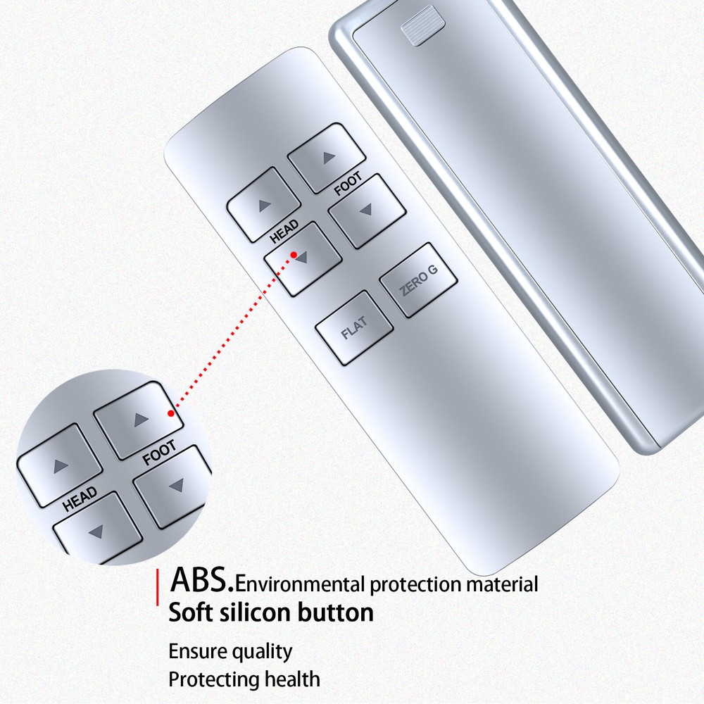 Replacement Remote Control For Serta Motion Essentials/iSeries Adjustable Beds