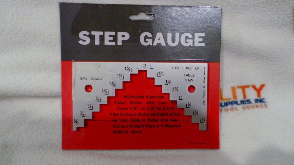 New Saw Step Gauge