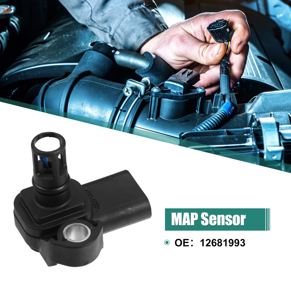 12681993 Intake Manifold Pressure Sensor MAP Sensor for Buick for Chevrolet