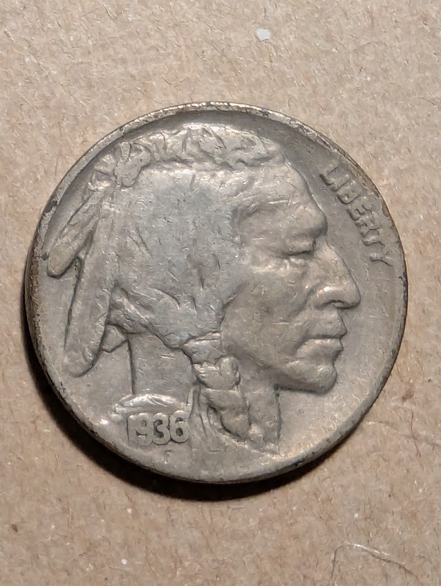US 1936 Buffalo Nickel