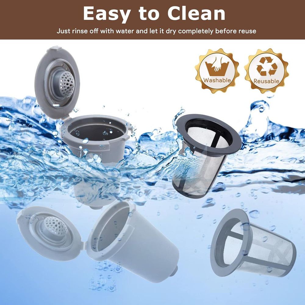 Cuisinart Coffee Maker Reusable Filter Cup Replacement Parts - 2 Pack