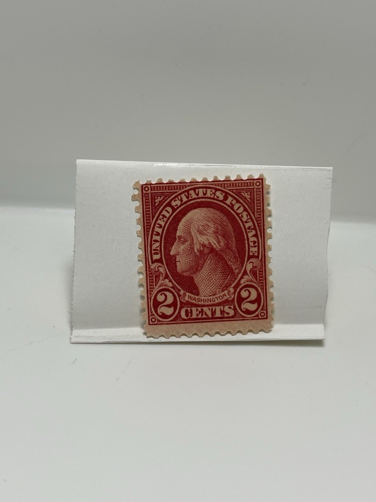 Very Rare George  Washington Red Two  2 Cent Postage Stamp
