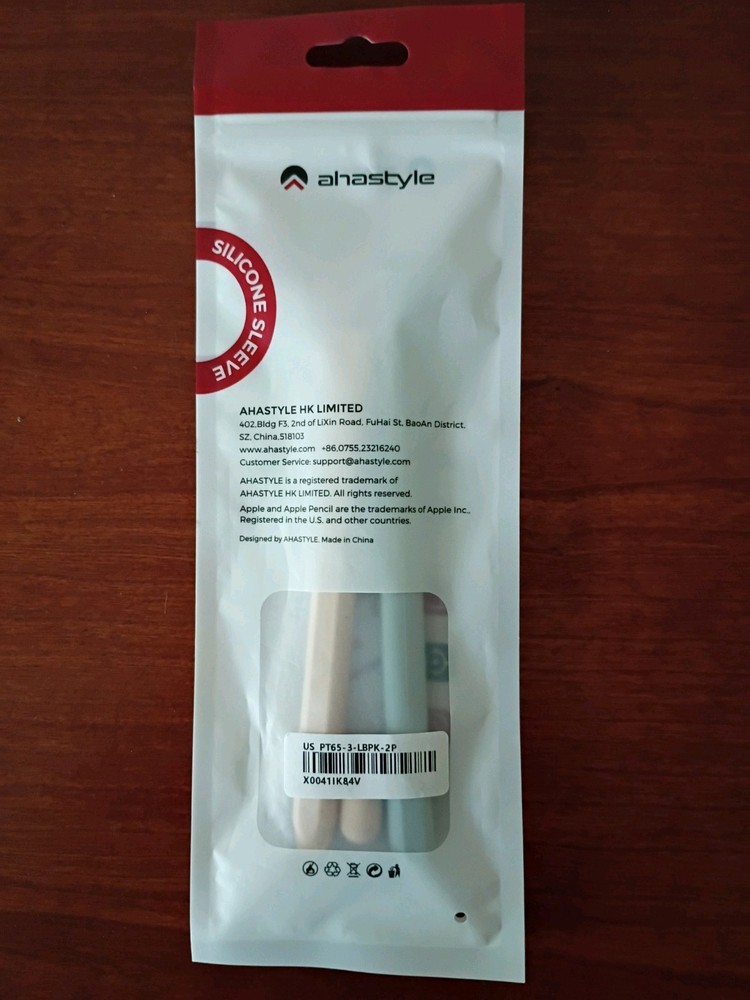 AhaStyle 2 Pack Silicone Apple Pencil (USB-C) Case 2023 Ultra Thin Protective