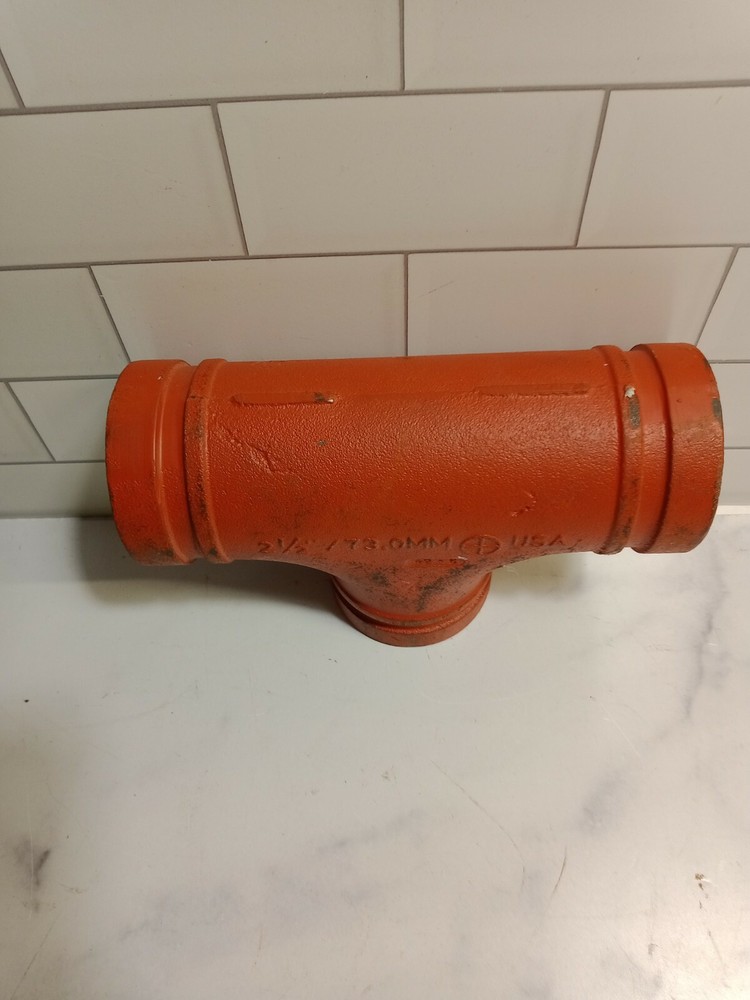 Grinnell 2-1/2" / 73.0MM FIG 219 Groved Pipe Tee