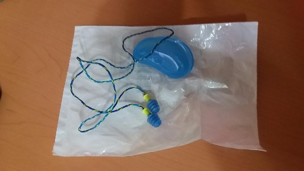 3-Pair Hearing Protectors Noise Reduction 27 dB Multiple Ear plug One case