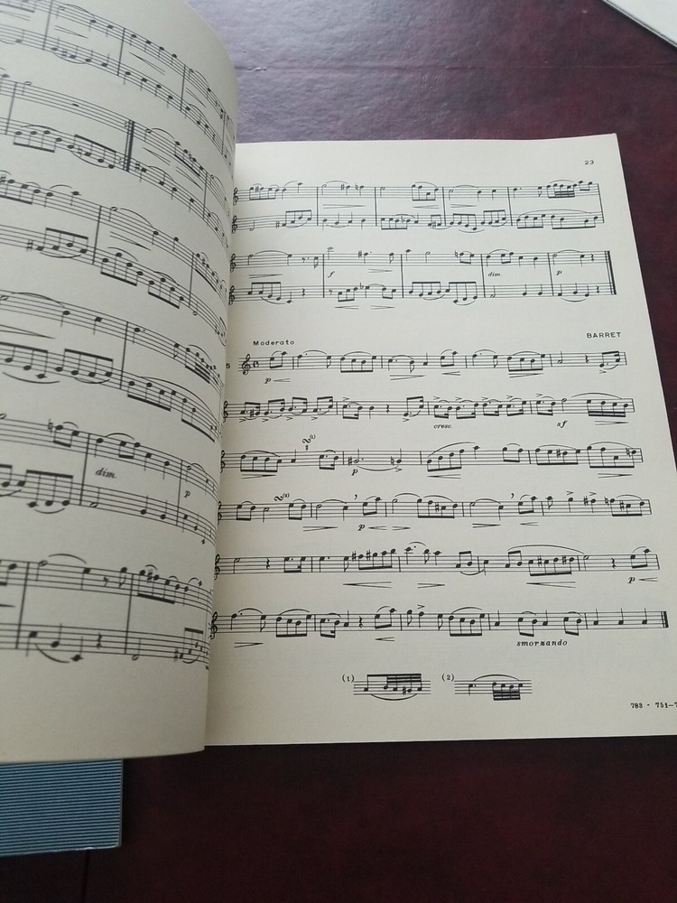 Vintage Rubank 1934 Elementary Method & 1940 Advanced Method For Saxophone