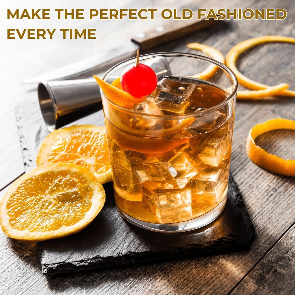 Cocktail Syrup - 64 Servings (16 oz, Classic Old Fashioned)