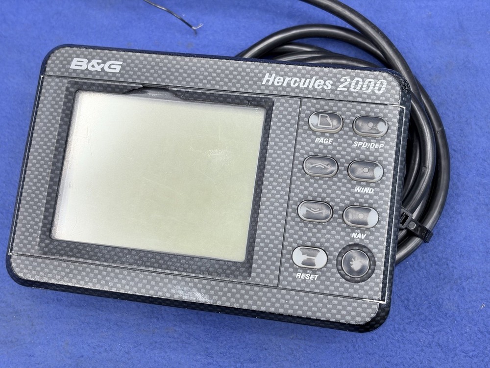 B&G Hercules / Hydra 2000 8 Button FFD Full Function Instrument Display