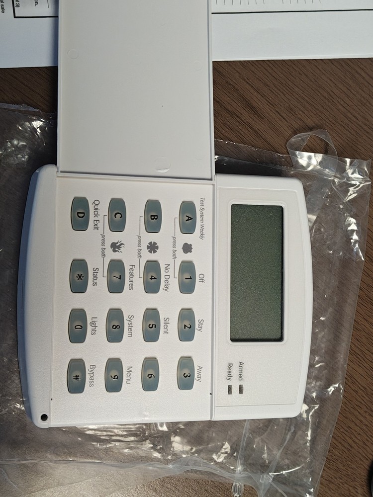 GE Interlogix 60-820 Fixed Display Touchpad for Concord