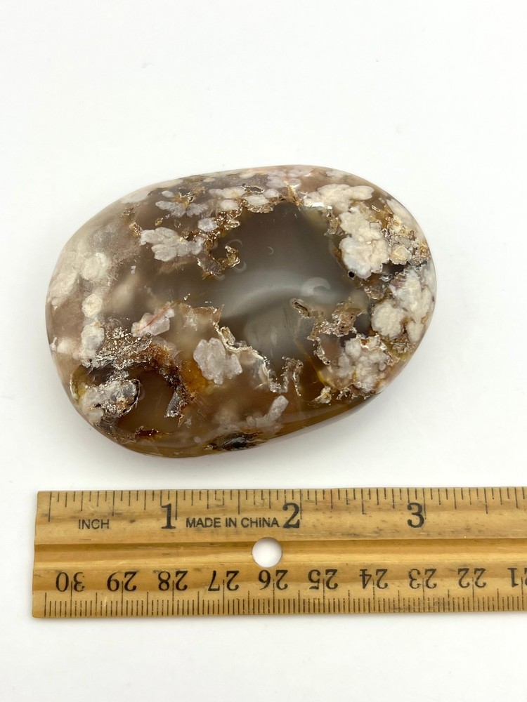 Flower Agate Palmstone