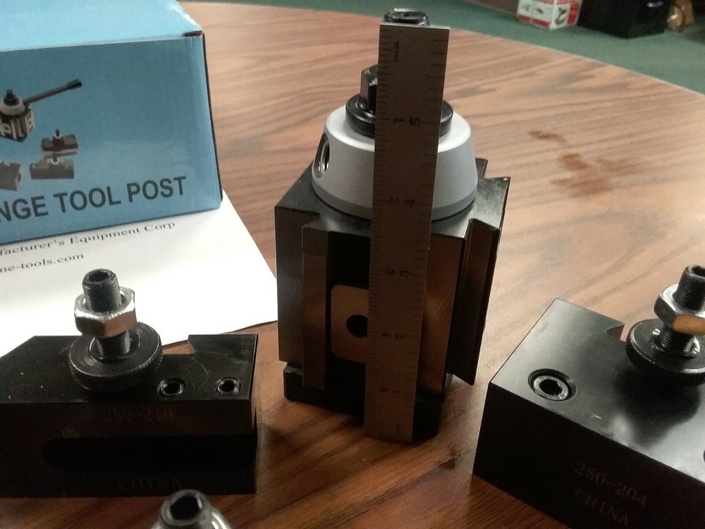 10-15" QUICK CHANGE TOOL POST-6PCS/SET-Piston TYPE #830B-532--new