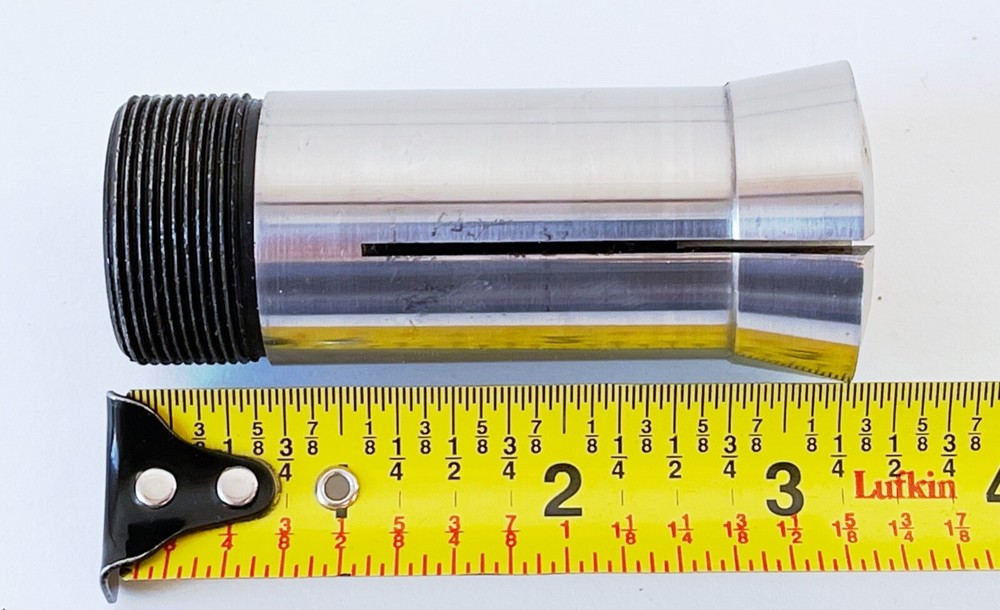57/64" 5C Round Collet External & Internal Threads 0.8906"