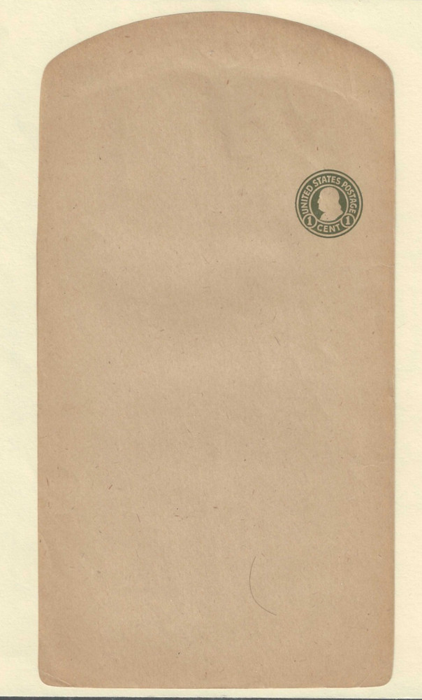 W485 1.5c Brown On Manila Wrapper Mint Unfolded