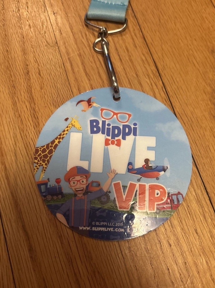 Blippi Live VIP Lanyard Souvenir Accessory