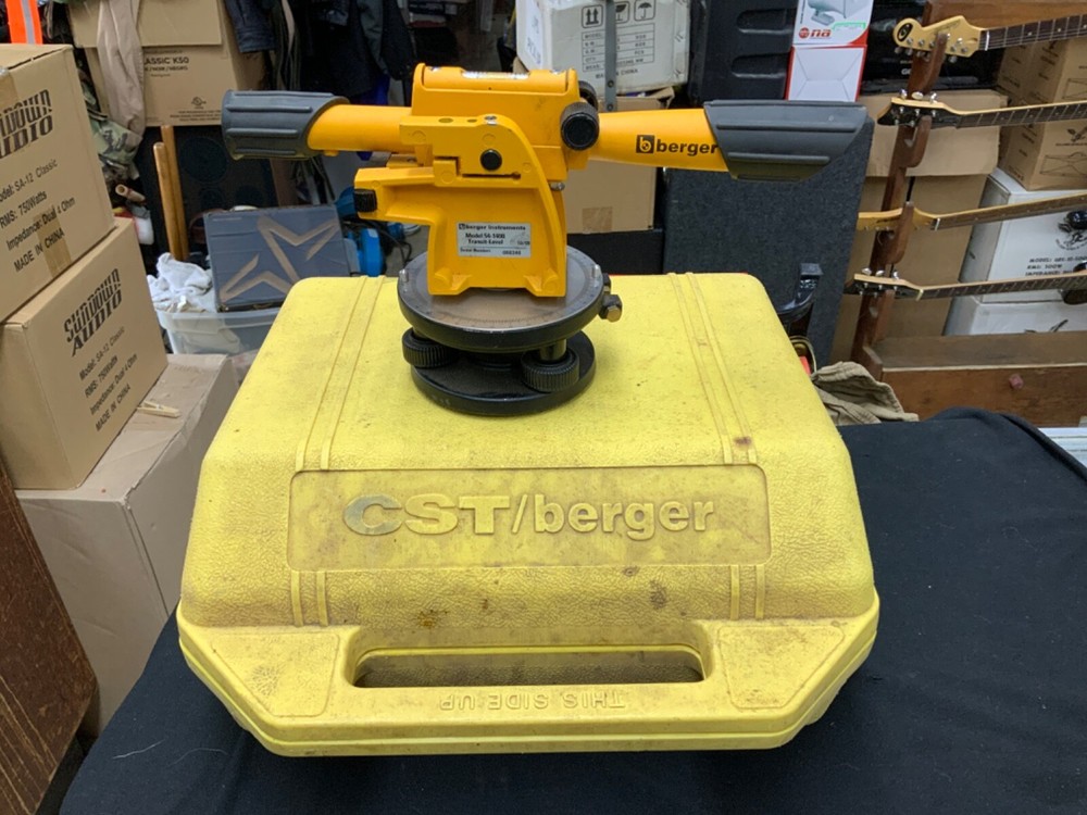 Berger Instruments Model 54-140B Transit-Level with Hard Case