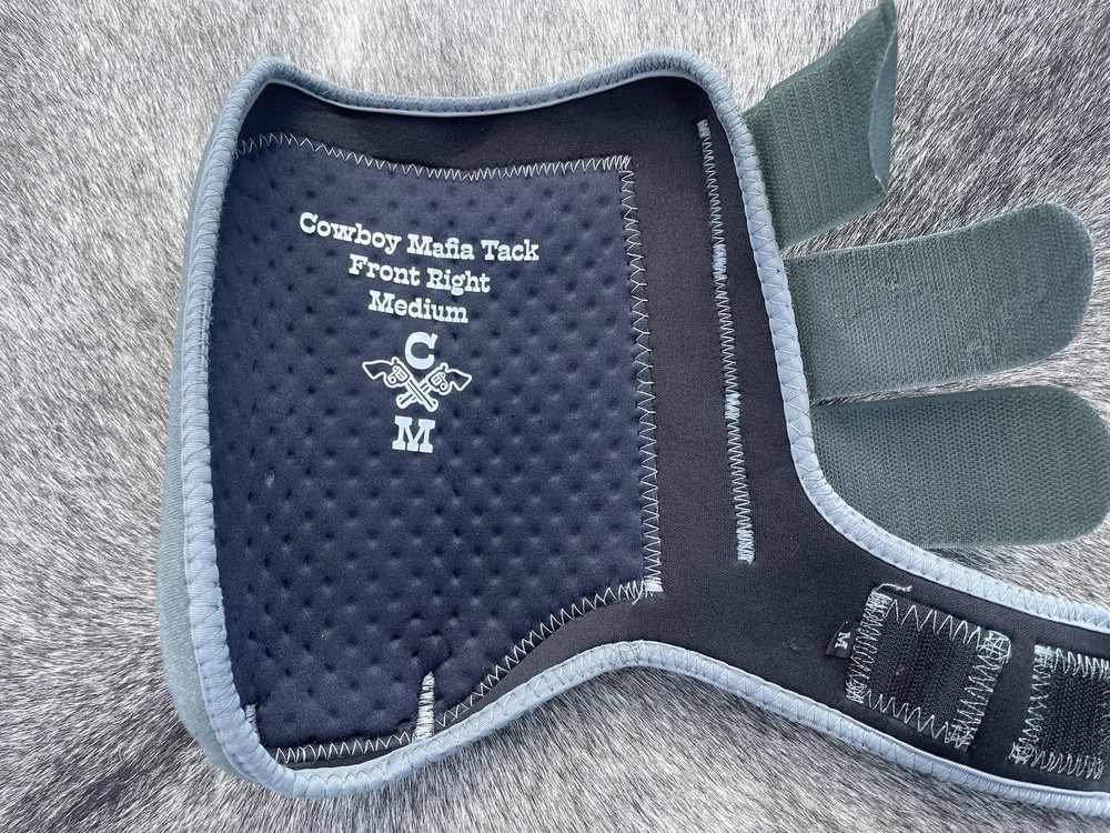 CM SureStep Splint and Bell Boots Full Set Grey MEDIUM