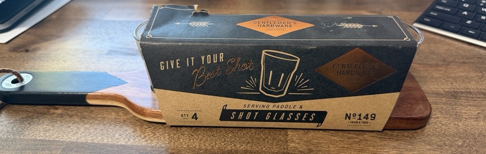 Serving Paddle Shot Glasses