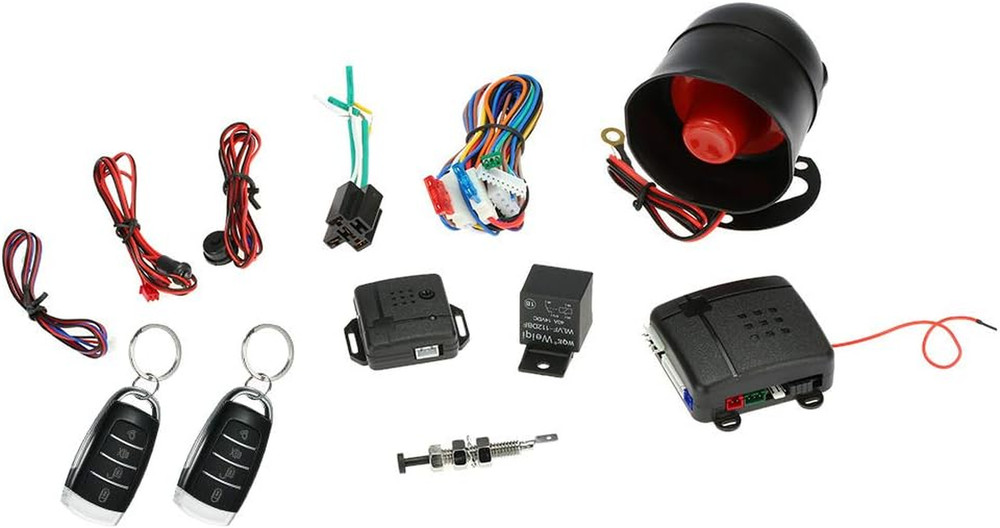Car Keyless Entry Security Alarm System, Universal Car Vehicle Security System B