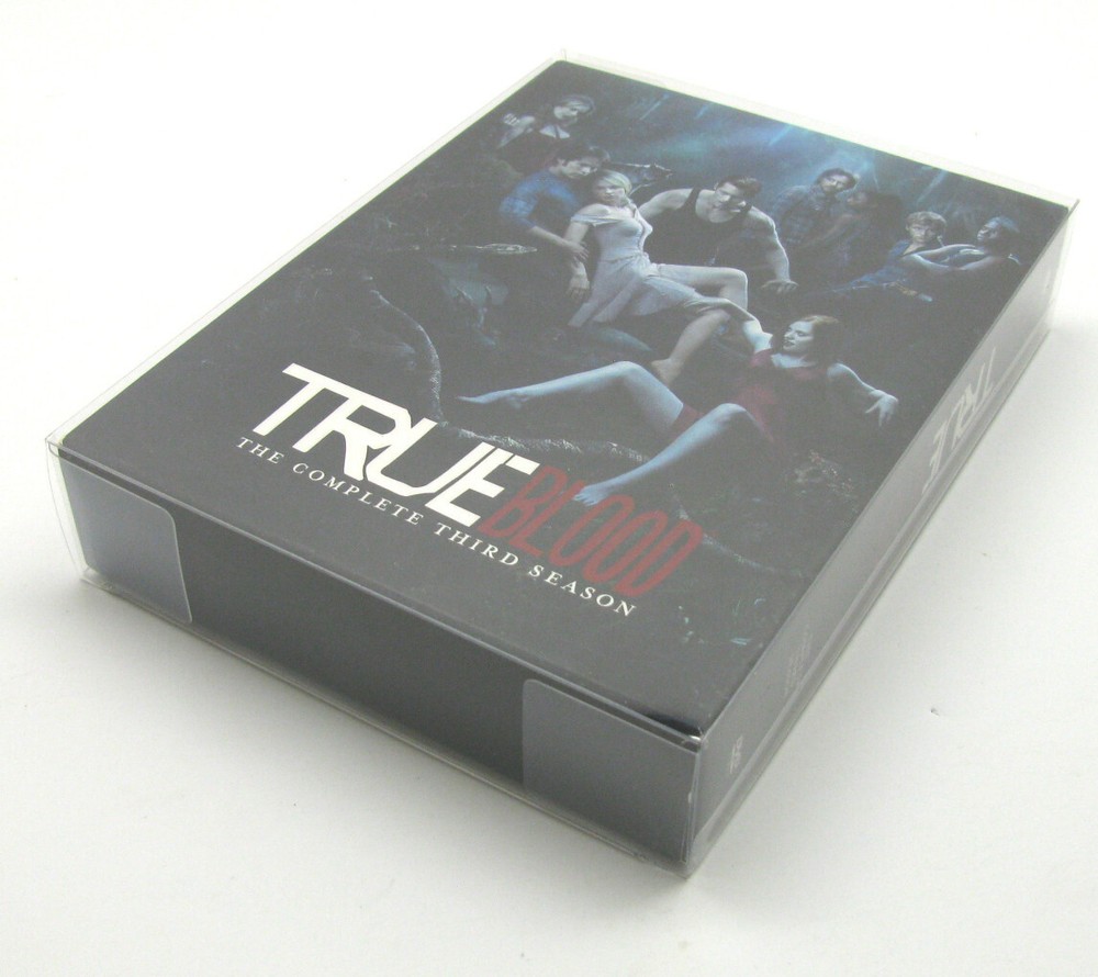 1x DVD OVERSIZED BOX SET (SIZE DVO D) - CLEAR PLASTIC PROTECTIVE BOX PROTECTOR