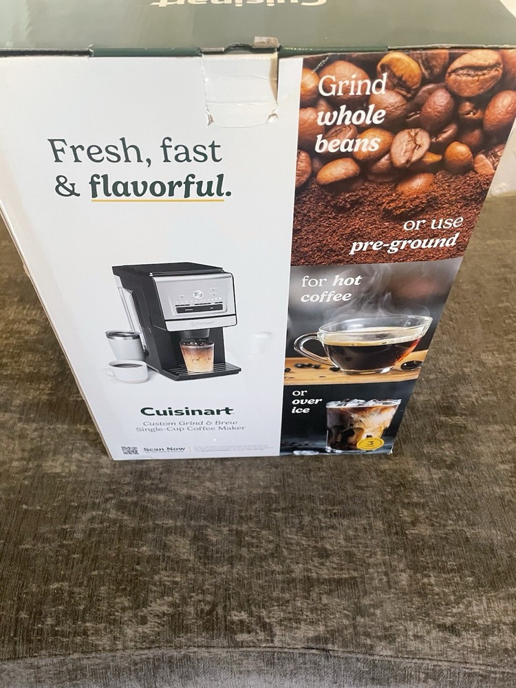 Custom Grind & Brew Single-Cup Coffee Maker DGB-30