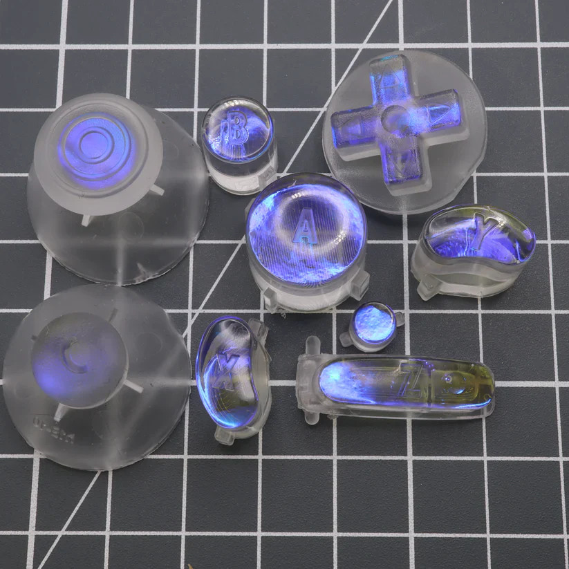 Custom Resin GameCube (NGC) Buttons - Lab Fifteen