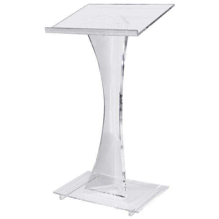 Kingdom TKL7000 Clear Eclipse Acrylic Lectern/Pulpit/Podium