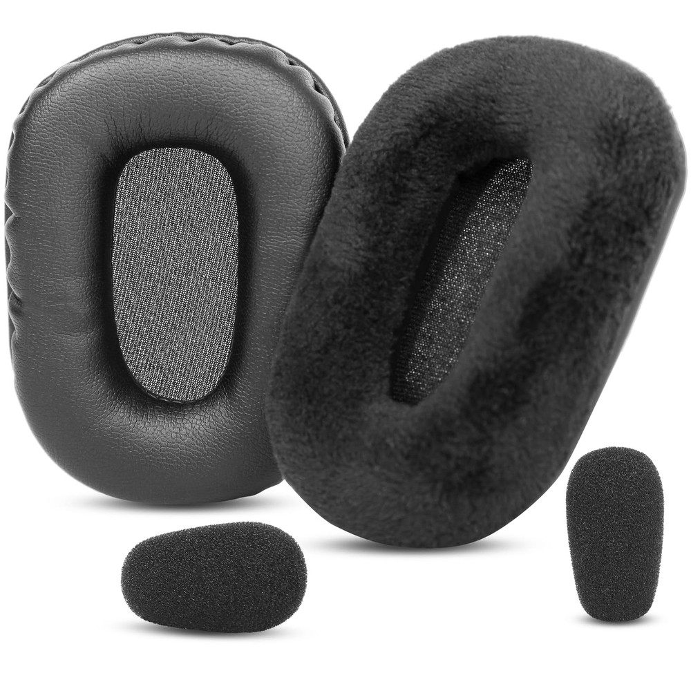 YunYiYi B450XT Replacement Ear Cushions Compatible with Blue Parrot Black