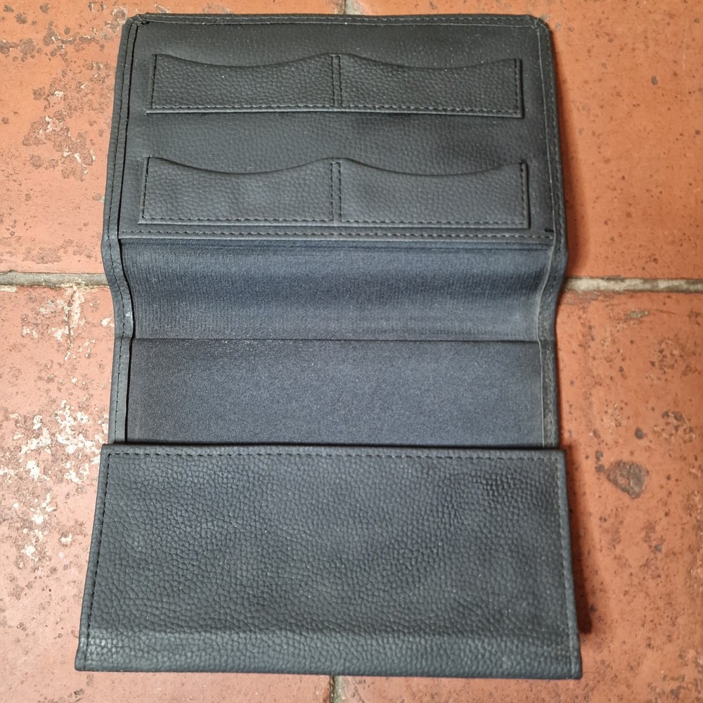 Nissan Owners Manual Case Only Leather Document Wallet Folding