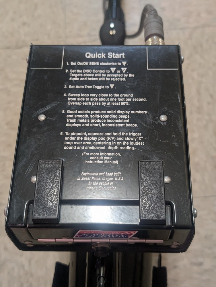 White's Electronics M6 Metal Detector Works Great